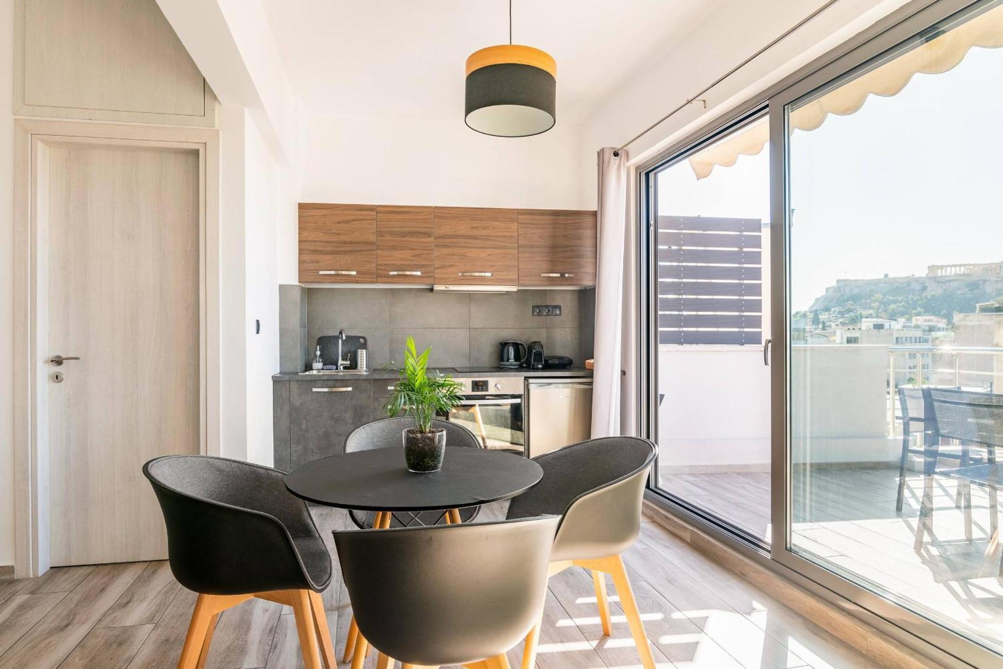 Ferienwohnung Dreamy Athens Penthouse With Acropolis View Exterior foto